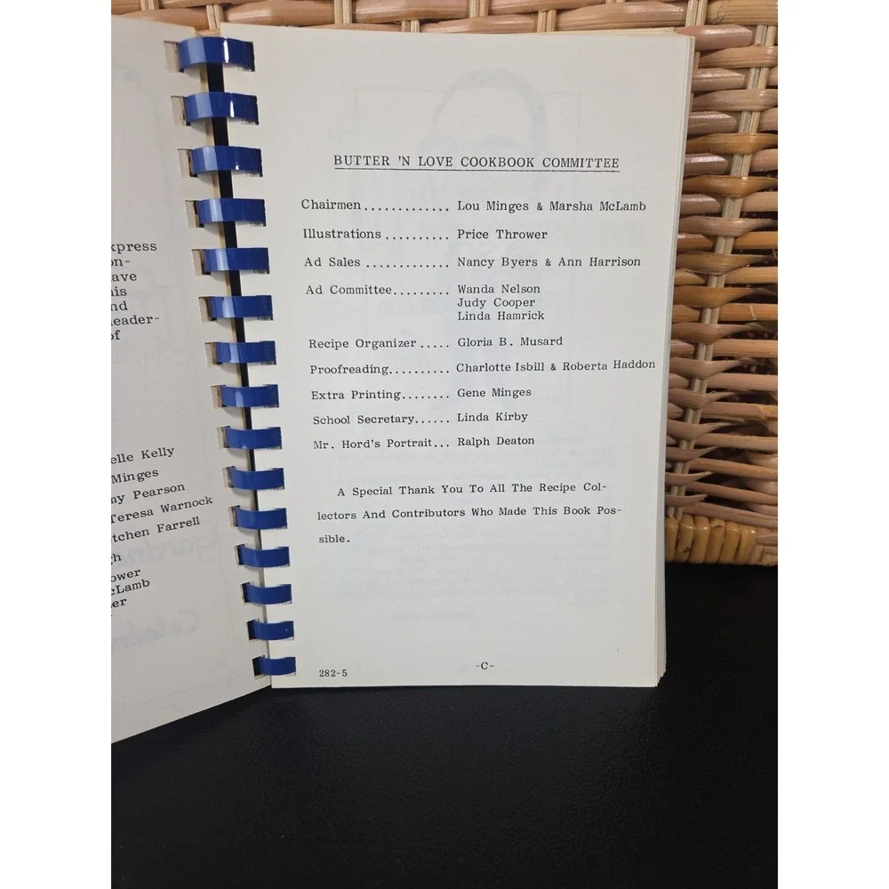 Gardner Park Elementary School Cookbook Gastonia, NC 1982